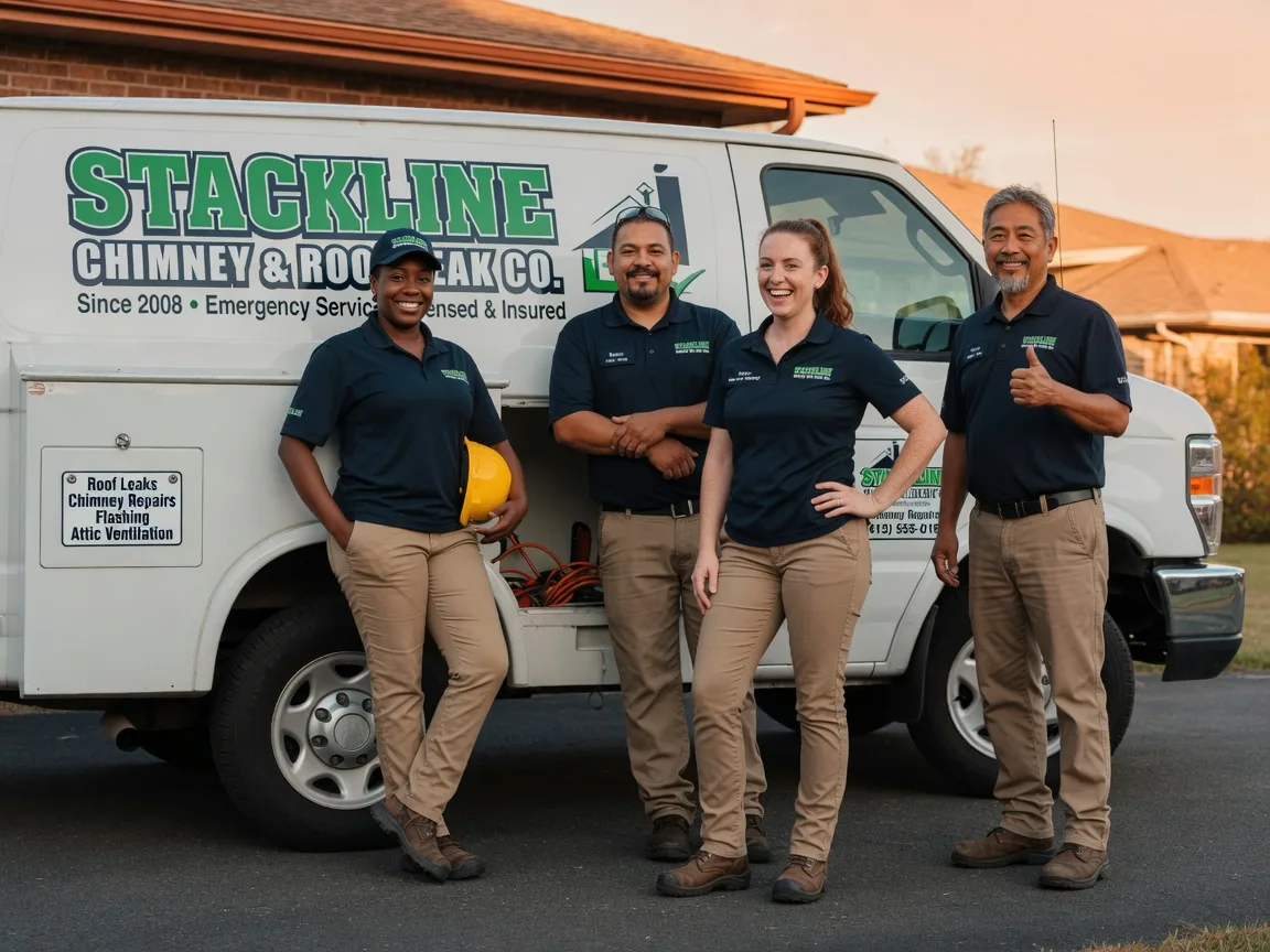 Chimney flashing repair company in Ruffin, NC